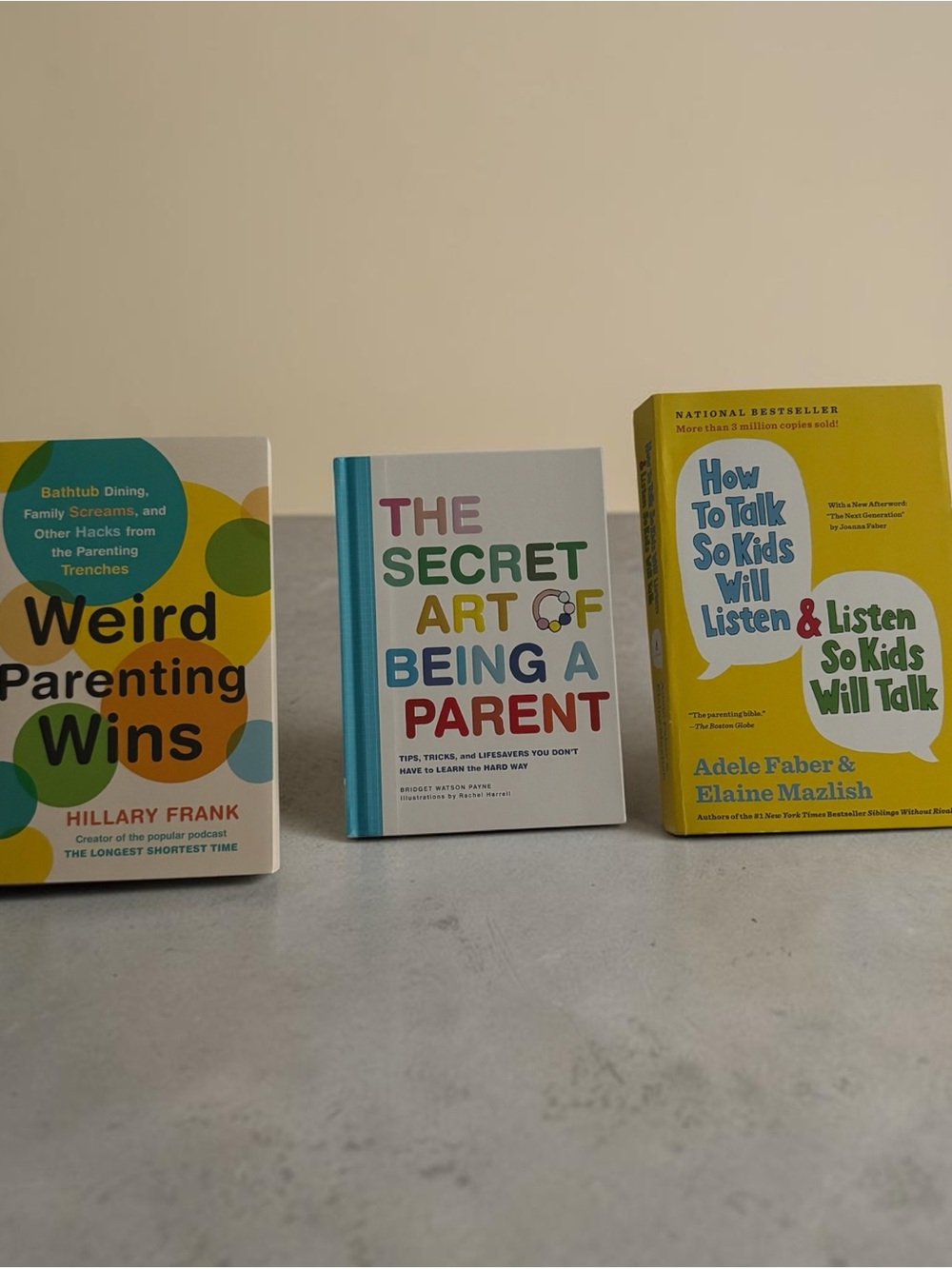 Parenting Books - Lot of 3 - Excellent Condition
